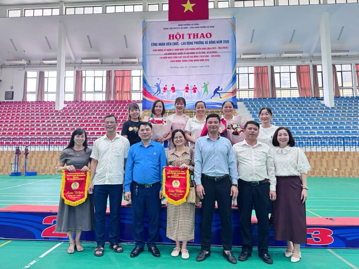 🏸TRƯỜNG MN HOA HỒNG THAM GIA HỘI THAO CÔNG NHÂN VIÊN CHỨC - LAO ĐỘNG PHƯỜNG HÀ ĐÔNG NĂM 2026🏆