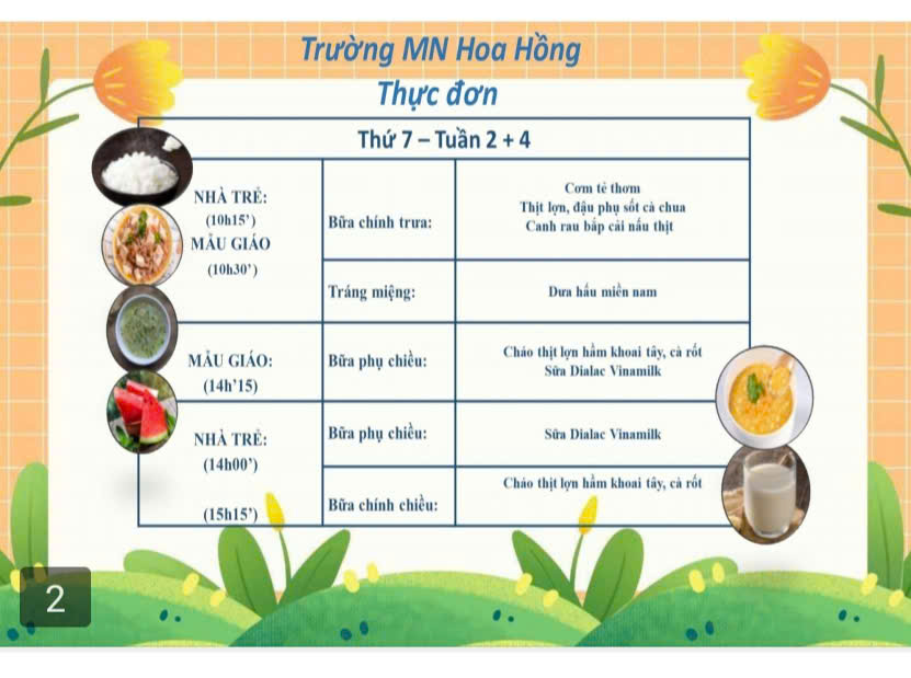 Thứ 7 tuần 2,4